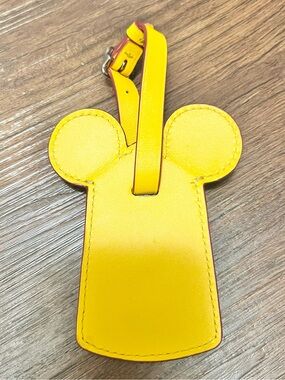 Coach Yellow Character Ear Luggage Tag